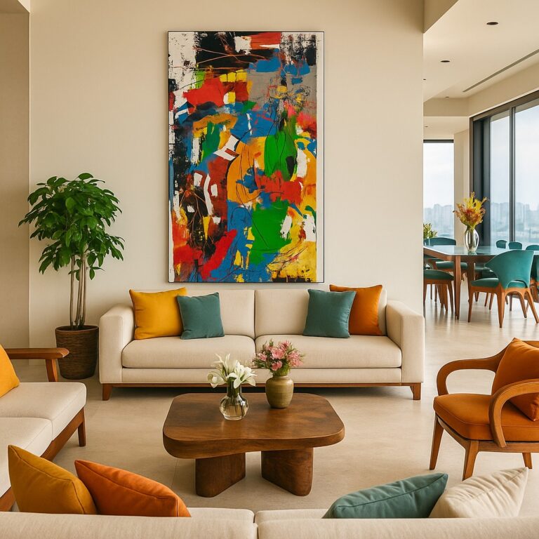 For the dreamers and the daring—this painting is an anchor of resilience, curiosity, and open-minded exploration. 🚀 🔗 http://www.shop.melissadivietri.com/products/open-your-imagination-abstract-painting-handmade-art