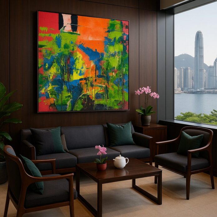 Daily Thoughts Why settle for prints when you can own the original? π¨ The Tropical Abstract Painting is handmade, layered with texture + passion, and ready for your walls. π https://shop.melissadivietri.com/products/tropical-abstract-painting-handmade-art