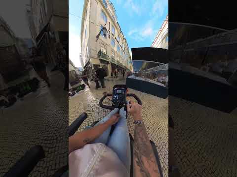 Differently Abled Woman Exploring Lisbon on My Medical Scooter 💫 Big Hills, Bright Vibes & No