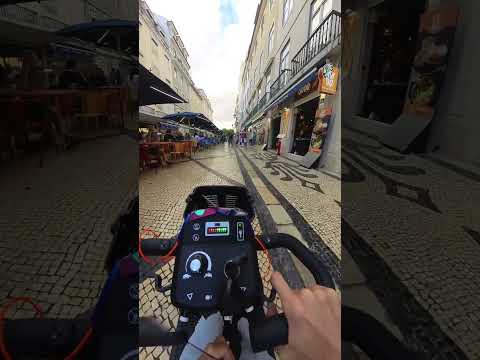Day In The Life of Scooter Lisbon Solo 🧭 A Uniquely Abled Artist Takes the City Her Way