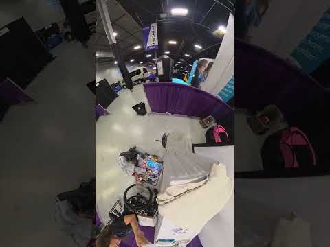 From Zero To Gallery Vibes Booth Setup Transformation ✨ #CreativeFlow