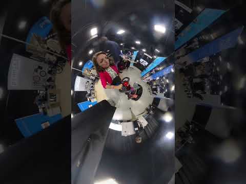 Creating A Whole Vibe While Setting Up My Artist Booth 🌈 #ColorSplash