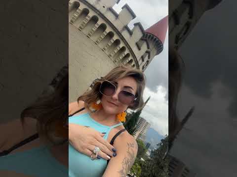 Wheelchair Wouldn’t Fit? This Warrior Took The Castle On Foot With Crutches 👑 #strongwoman