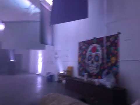 Underground Day of the Dead Fusion Techno Beats & Live Art in Detroit #DetroitArtist