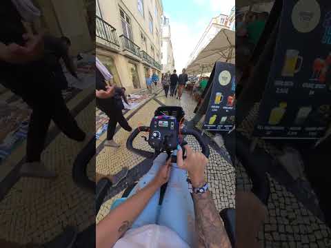 Hills, Views, and Wheels in Lisbon 🌆 Exploring as a Disabled Woman With No Limits #ScooterExperience