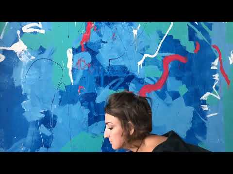 Day In The Life Creating Abstract Rooftop Art With Strength And Style 🌴 #differentlyabled