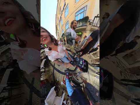 Disabled Woman Travels Lisbon Streets 🇵🇹 My Experience With Accessibility on a Scooter