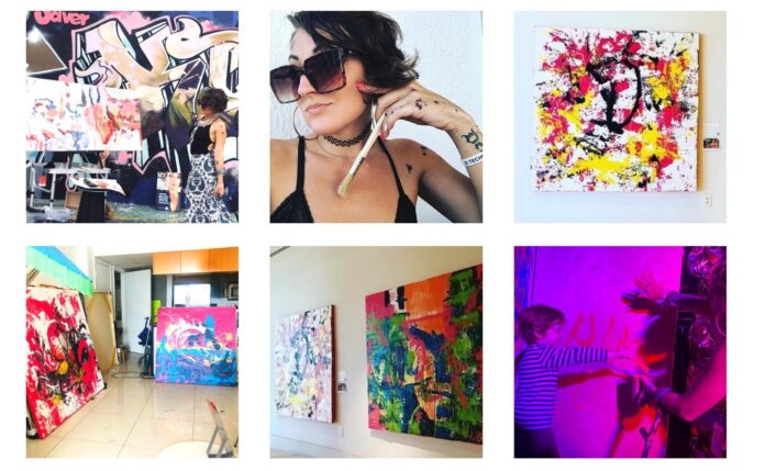 Sustainability Is My Signature 🌿 Art isn’t just about beauty — it’s about responsibility. I use non-toxic acrylics and recycled materials to remind us that creation doesn’t have to cost the Earth. Each painting is a promise: to give back more than I take. #sustainableart