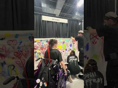 Painting While Seated In My Wheelchair At The Nation’s Biggest Adaptive Expo 🧑‍🎨