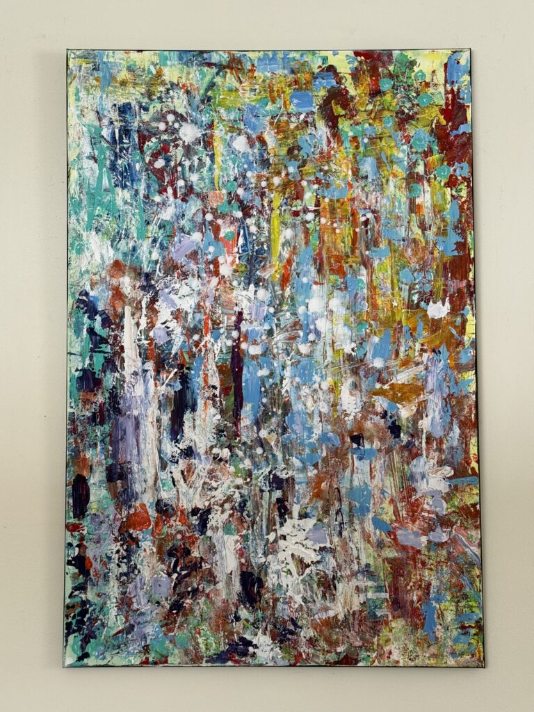 Abstract Art Auction – Donated Art For Inclusion Event